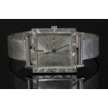 An 18ct white gold Favre-Leuba mechanical bracelet watch, c.1960,