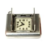 An Art Deco Swiss sterling silver purse watch, c.1929,