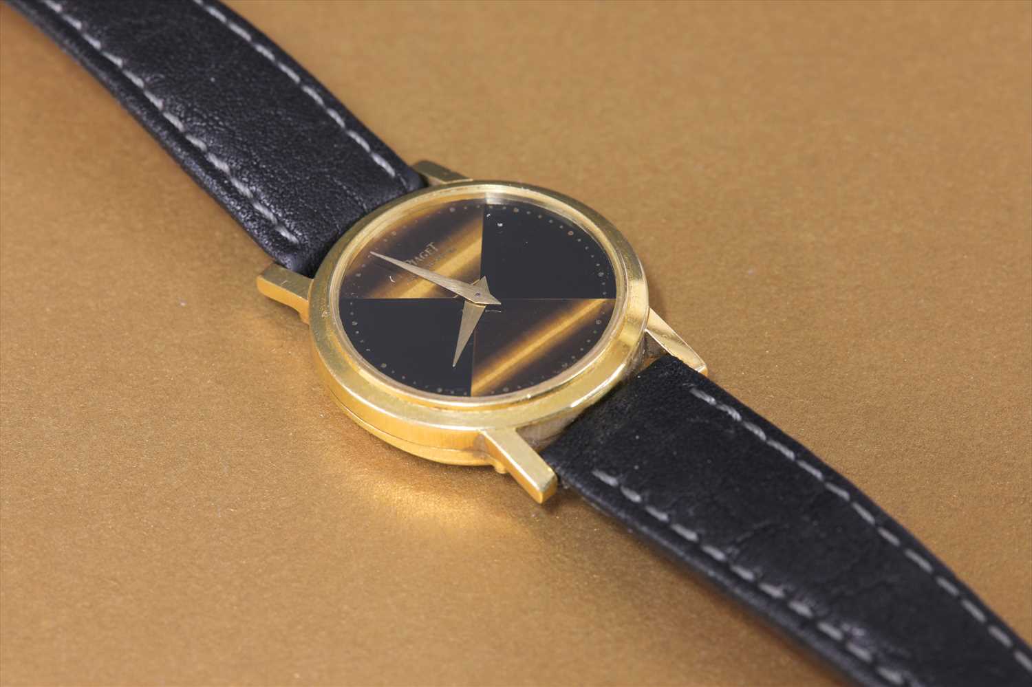 A ladies' 18ct gold Piaget quartz strap watch, - Image 3 of 7