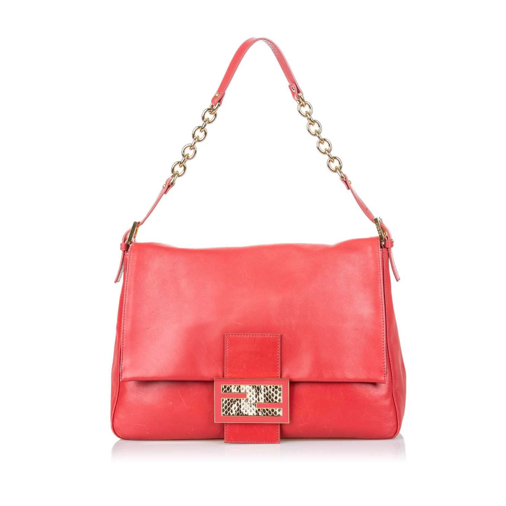 A Fendi leather 'Mamma Forever' bag,