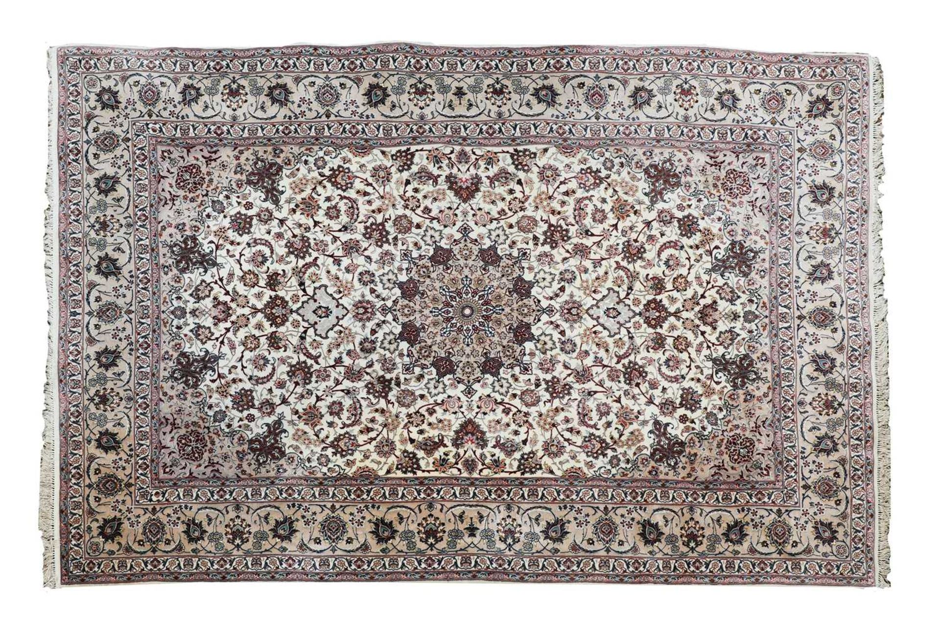 A Tabriz carpet,