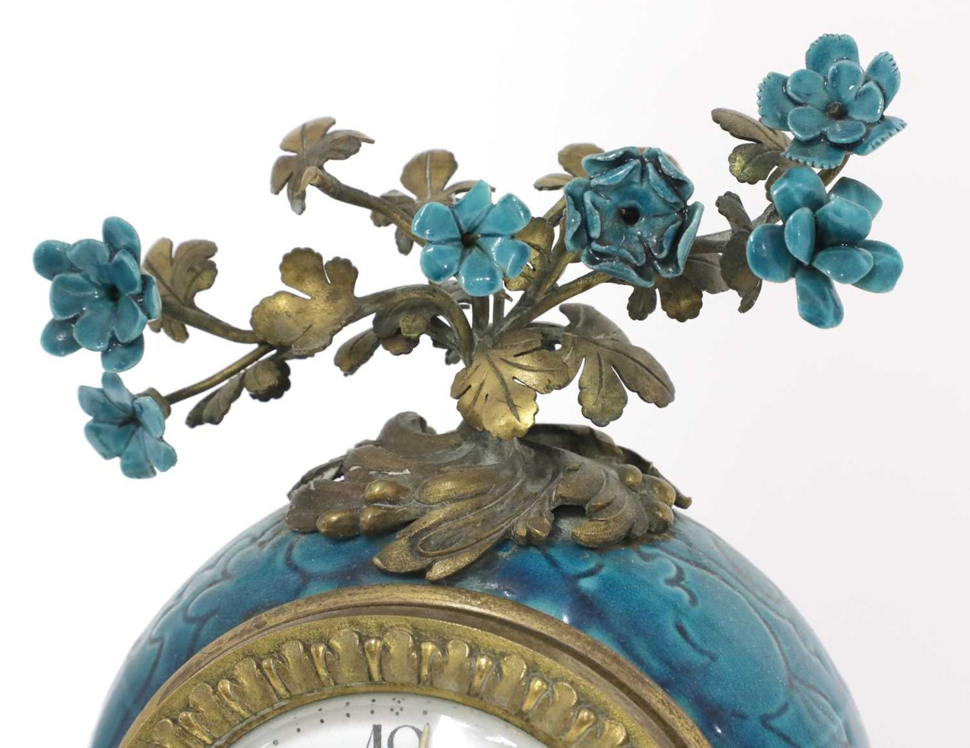 A French ormolu table clock, - Bild 4 aus 11