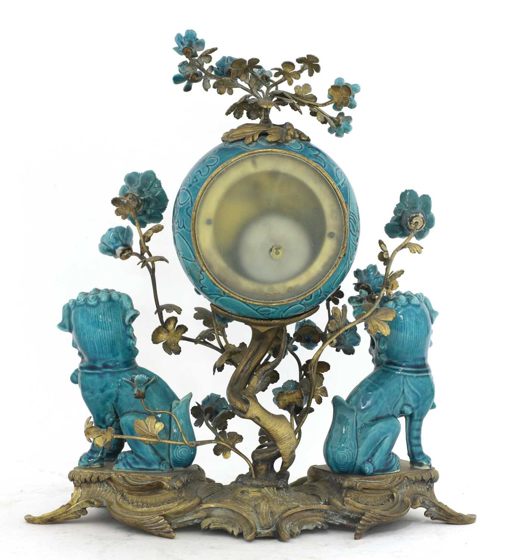 A French ormolu table clock, - Bild 3 aus 11