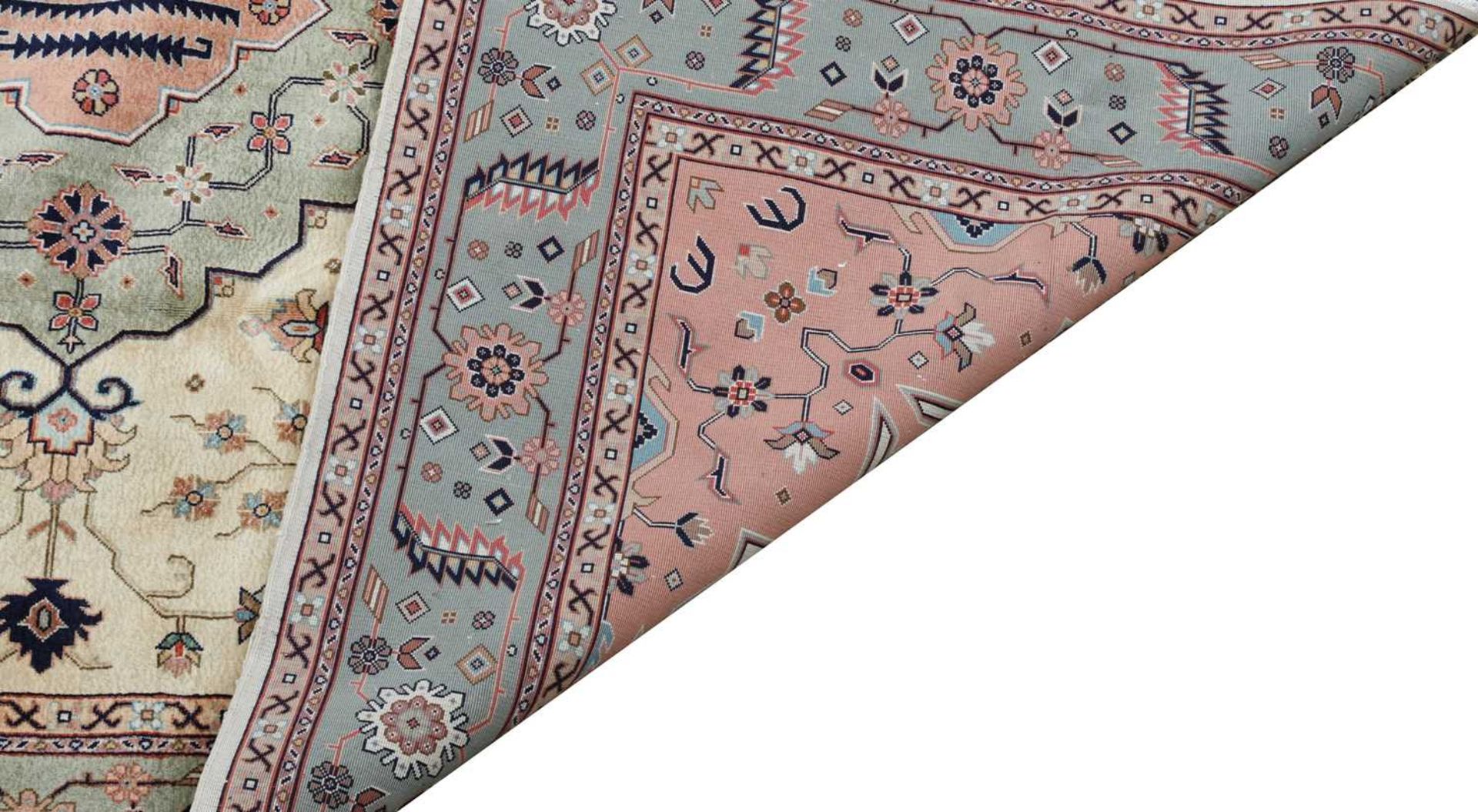 A Persian Heriz carpet, - Image 2 of 2