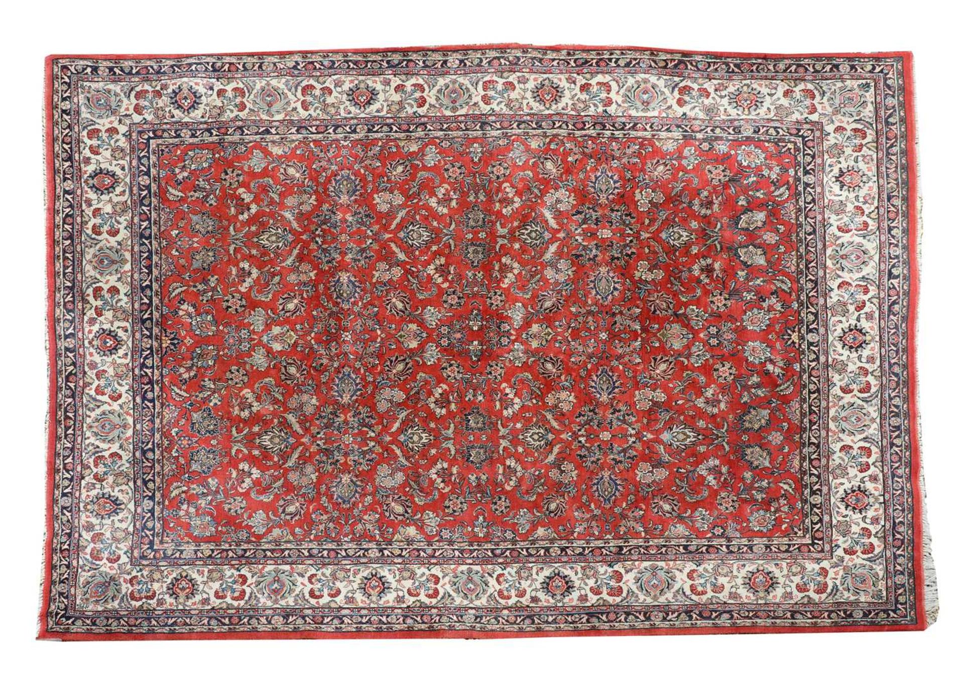 A Persian Sarouk carpet,
