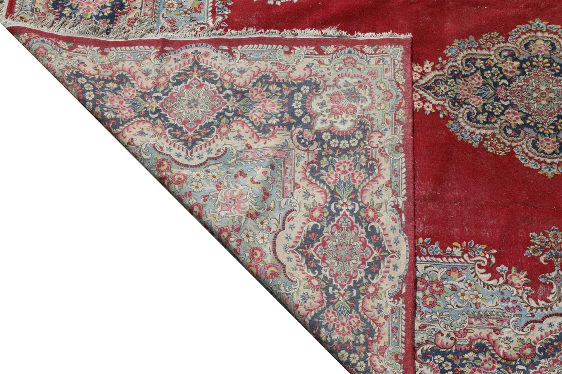 An Agra pattern carpet, - Image 2 of 2