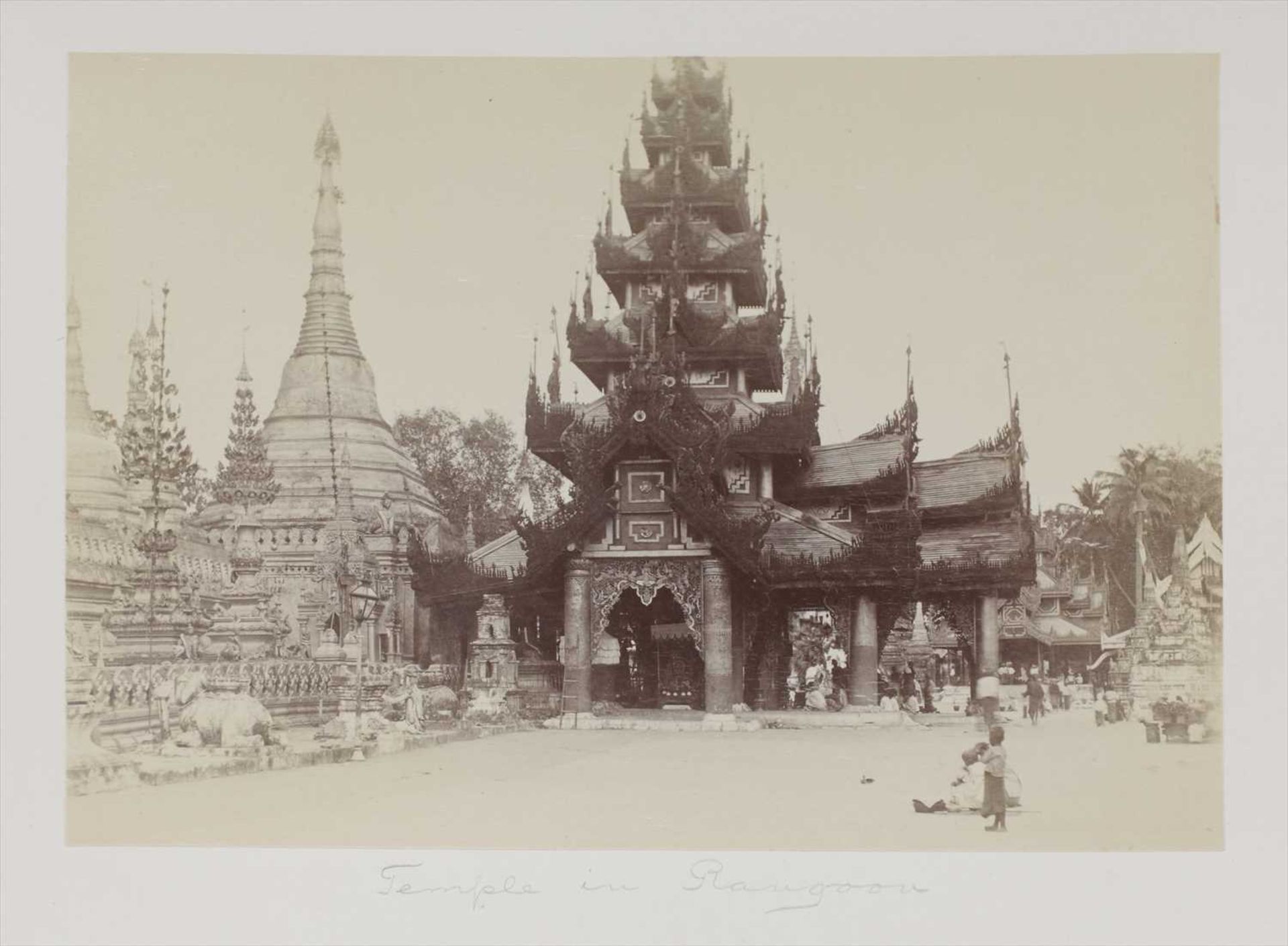 An album of twenty-four photographs of India and Burma, - Image 2 of 6