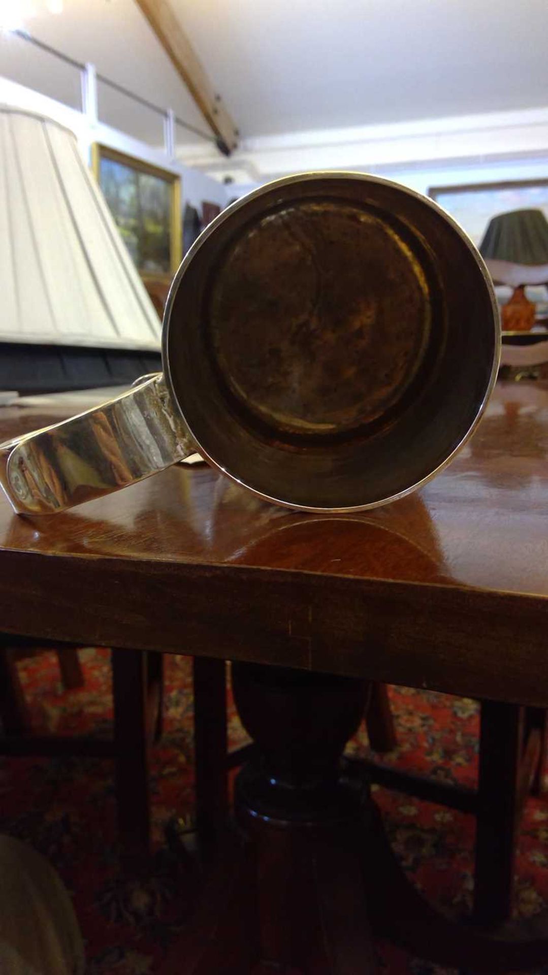 A George III silver mug - Bild 5 aus 10