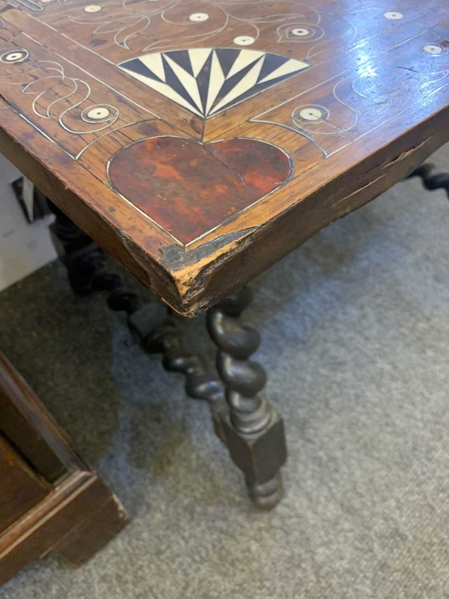An Indo-Portuguese-style occasional table, - Bild 8 aus 32