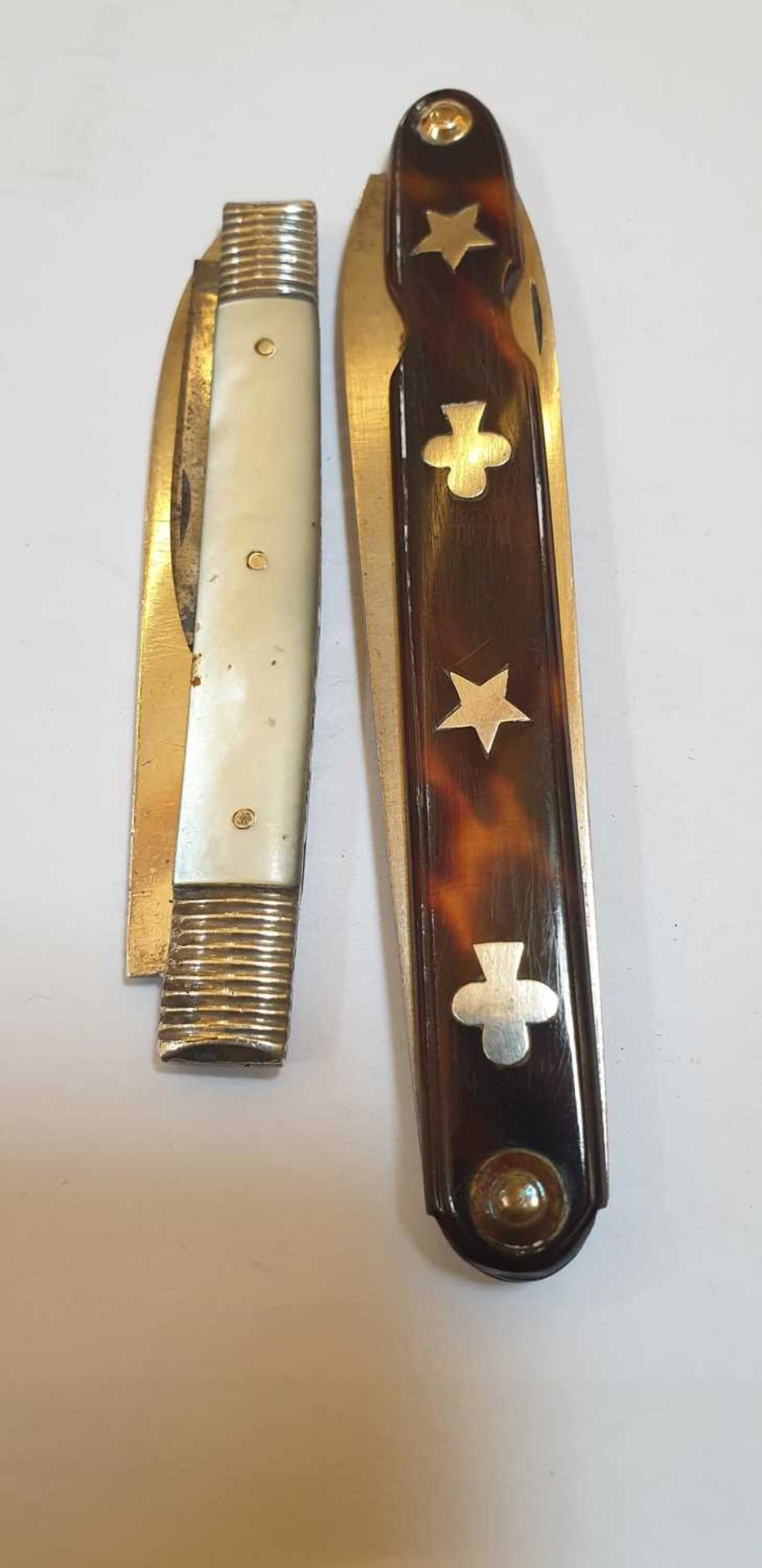 Six folding fruit knives with double blades - Image 13 of 13