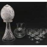 A set of six Tiffany & Co. glasses,