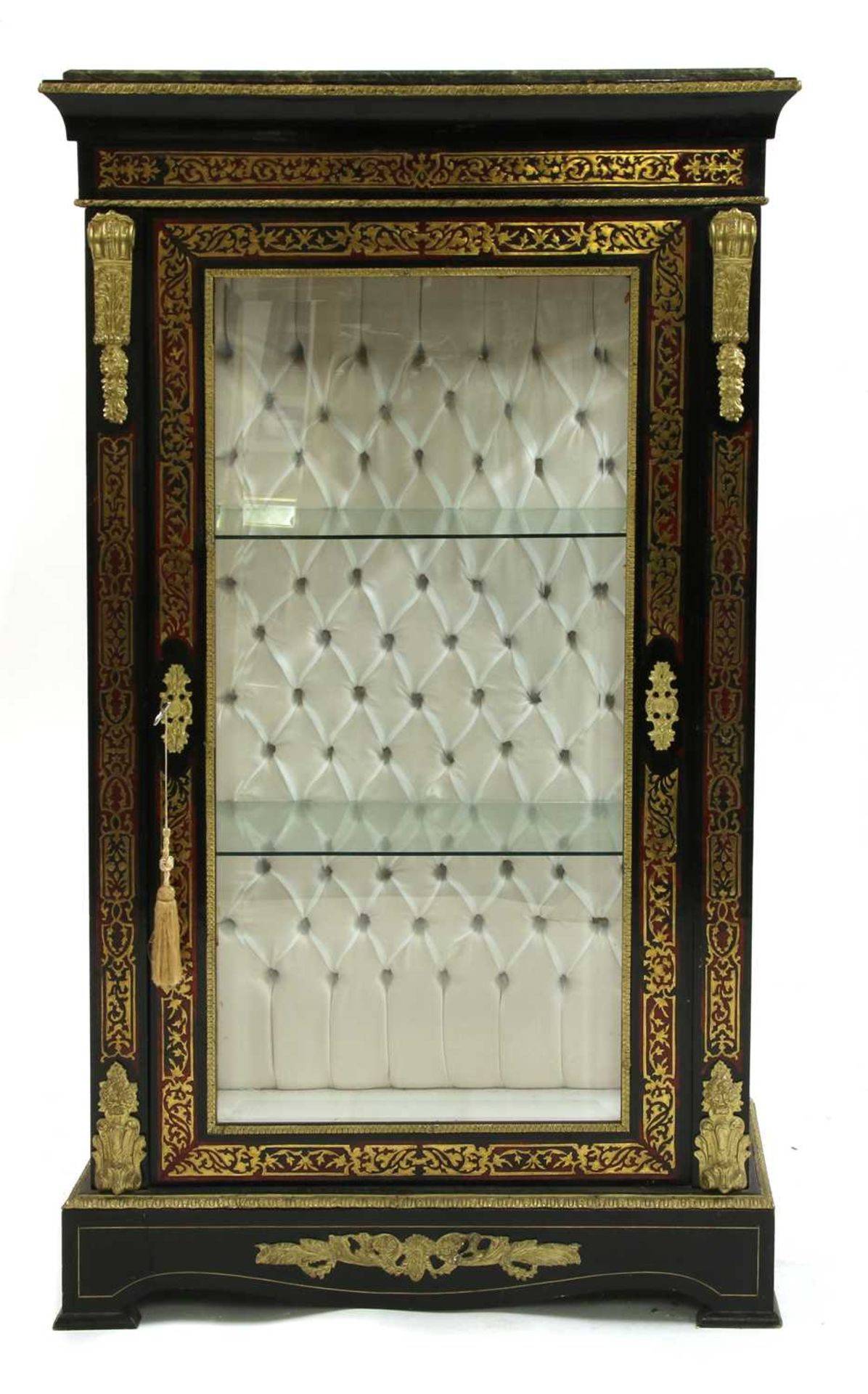 A Boulle work and gilt mounted cabinet, - Image 3 of 3