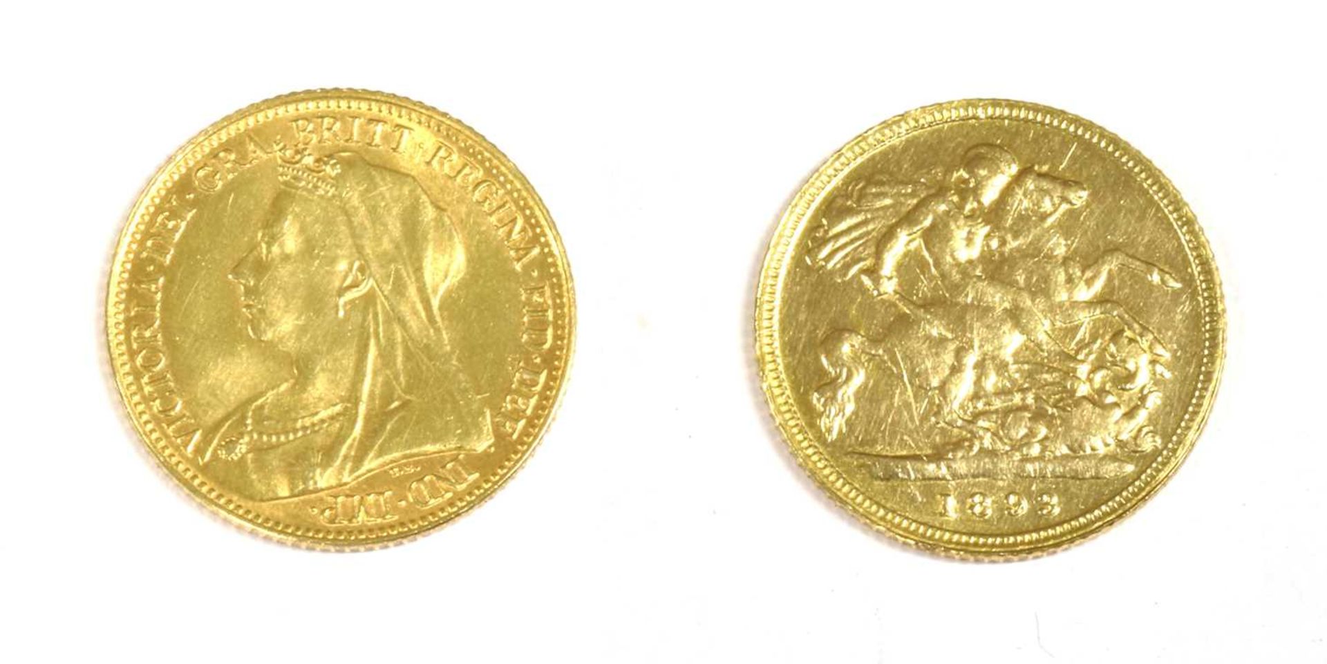 Coins, Great Britain, Victoria (1837-1901), Half Sovereign, 1893