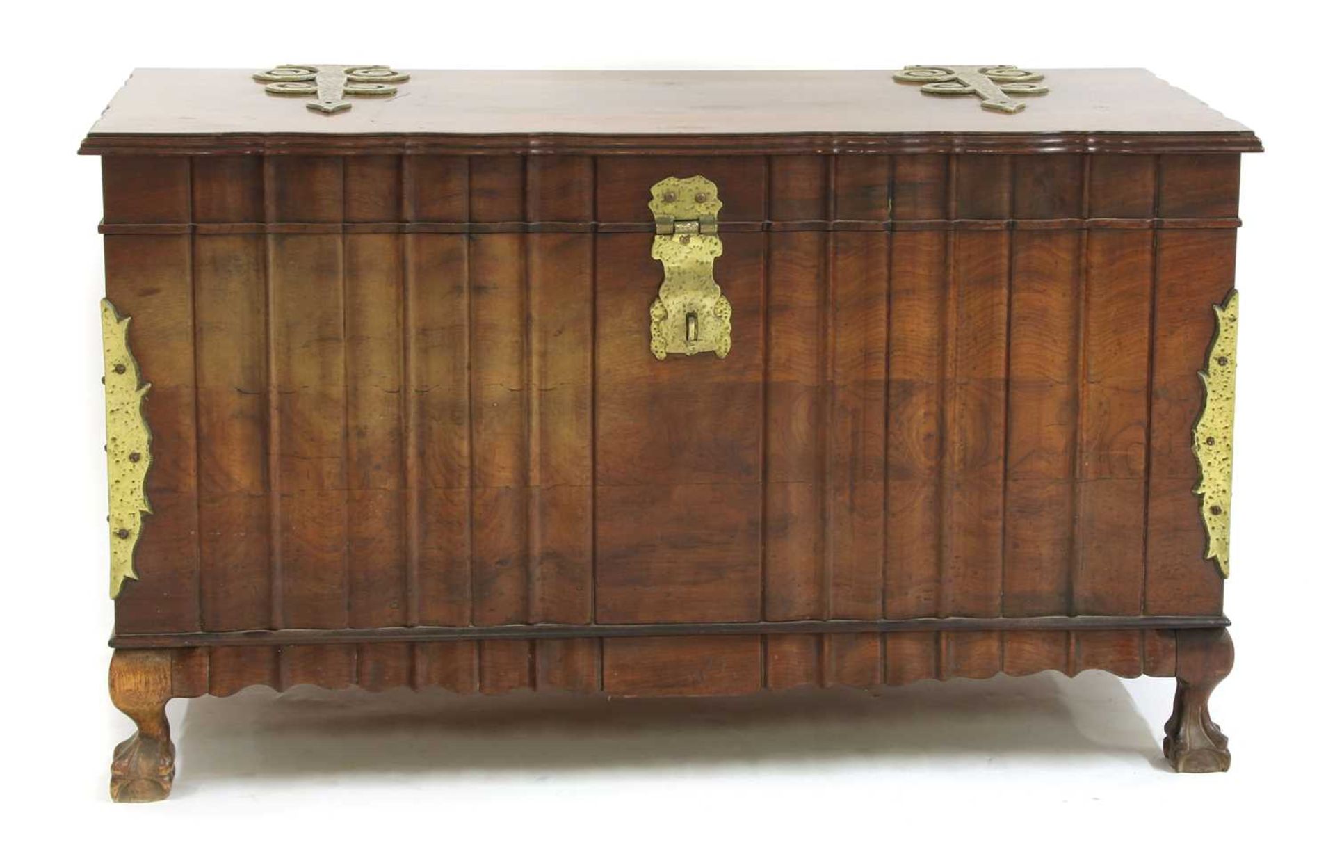 An Eastern hardwood coffer,