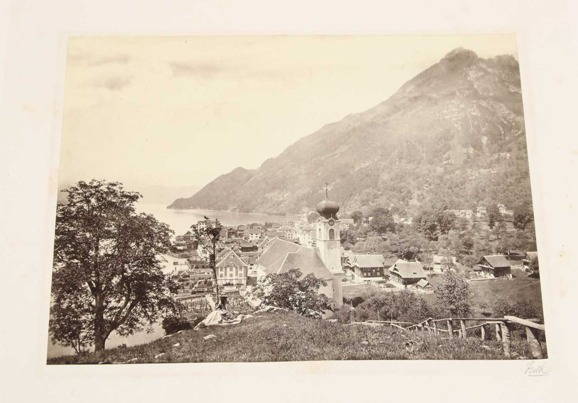 Francis Frith (1822-1898) 'Pictures from Switzerland and the Italian Lakes, photographed by Frith' - Image 8 of 10