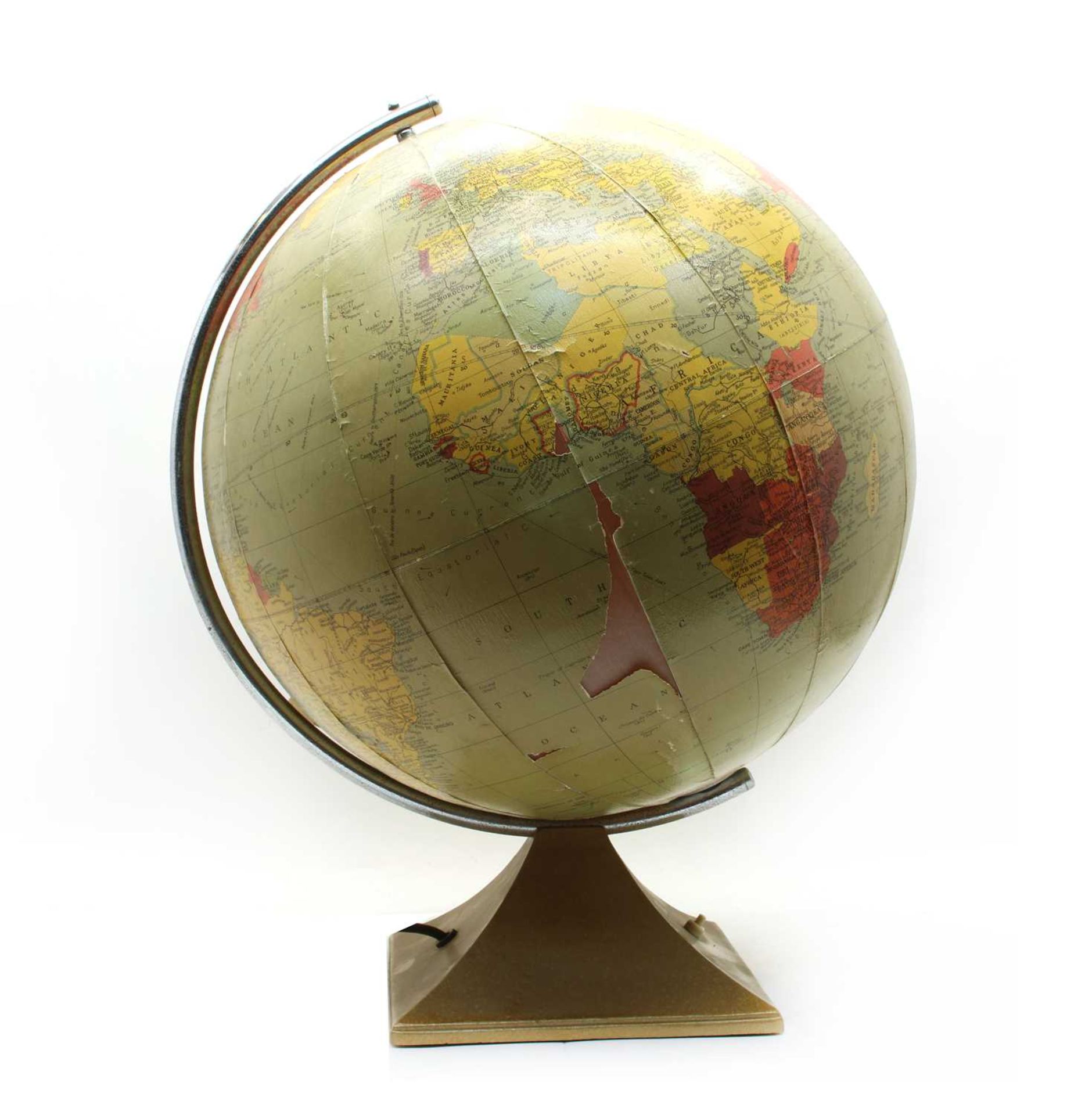 A Philips 19 inch Terrestrial globe, - Image 3 of 3