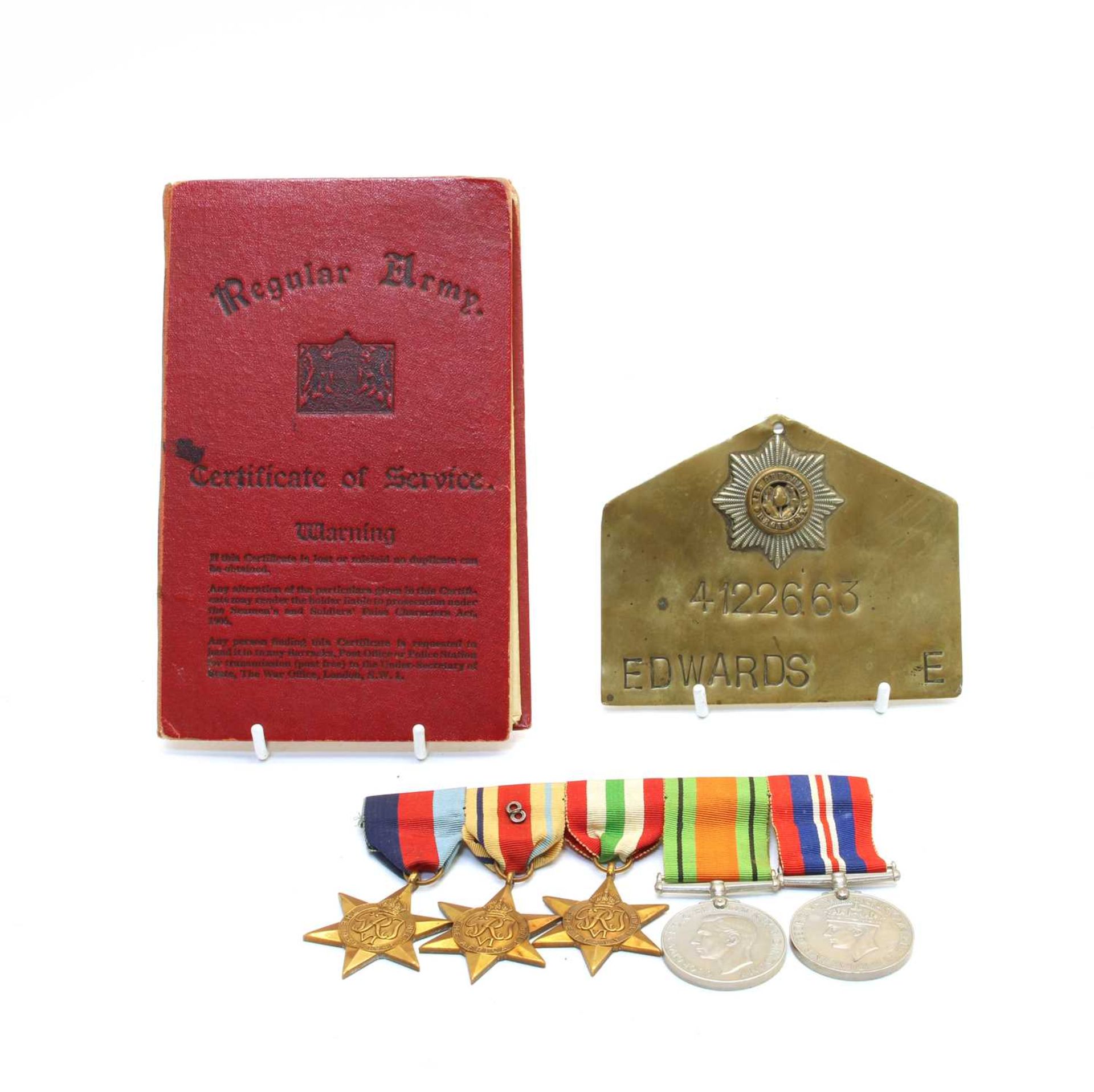 A WWII five medal group,
