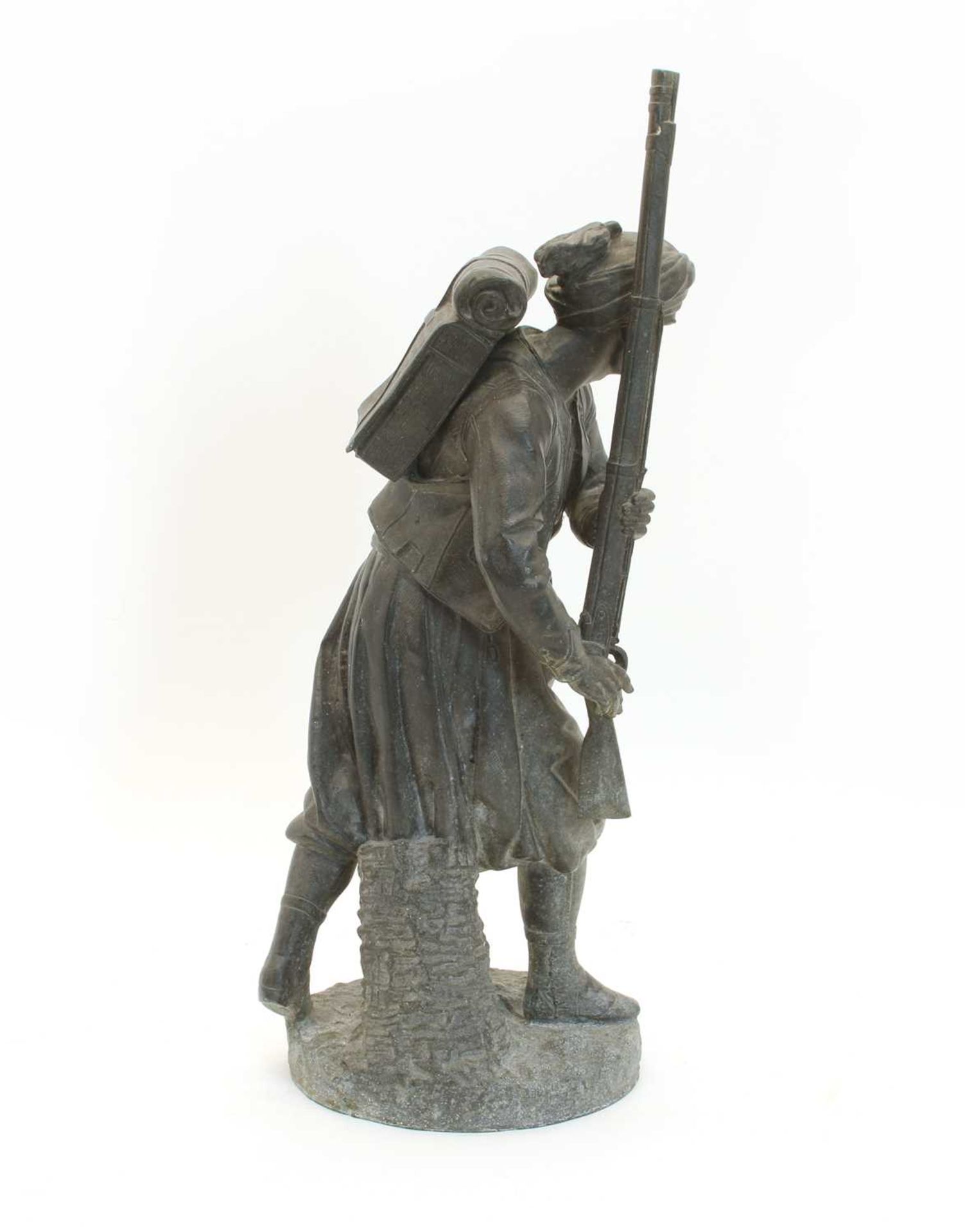 An early 20th Century bronze figure of an Arab, - Image 3 of 4