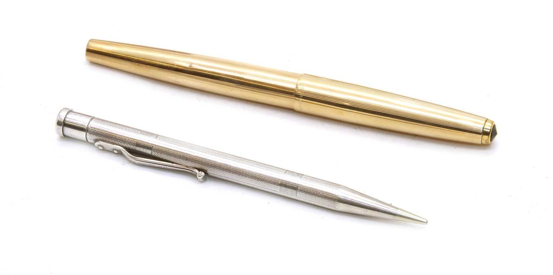 A Parker 61 rolled gold fountain pen, - Bild 2 aus 2