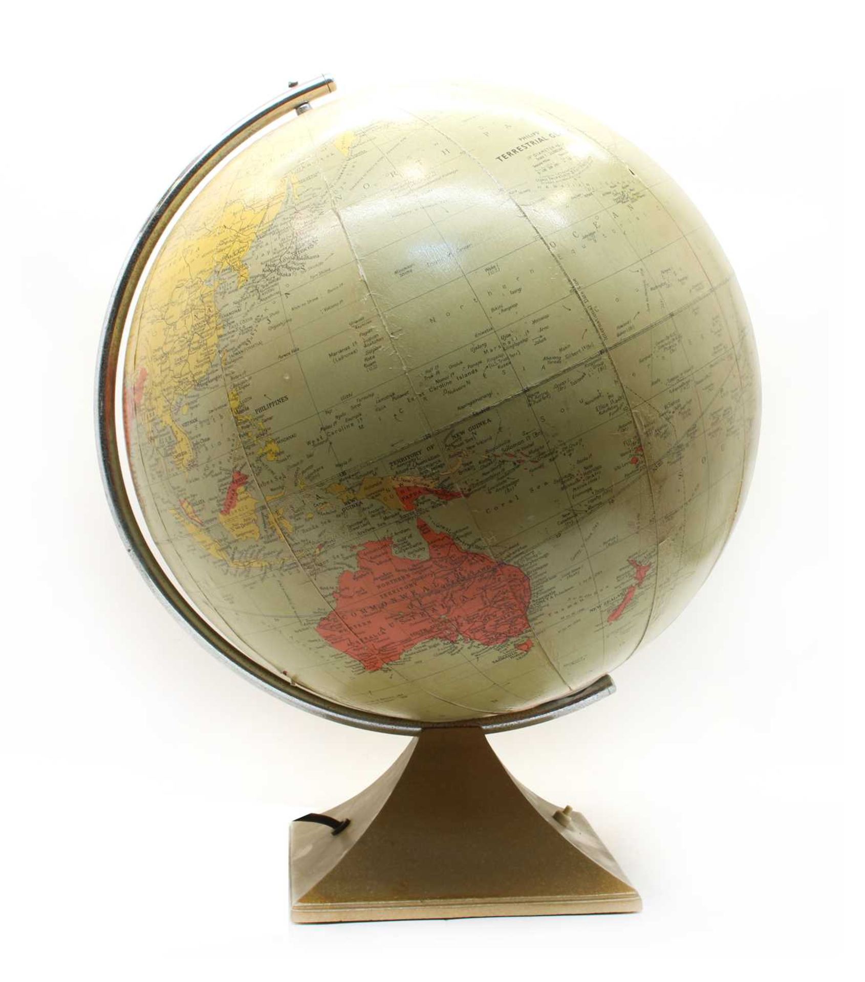 A Philips 19 inch Terrestrial globe, - Image 2 of 3