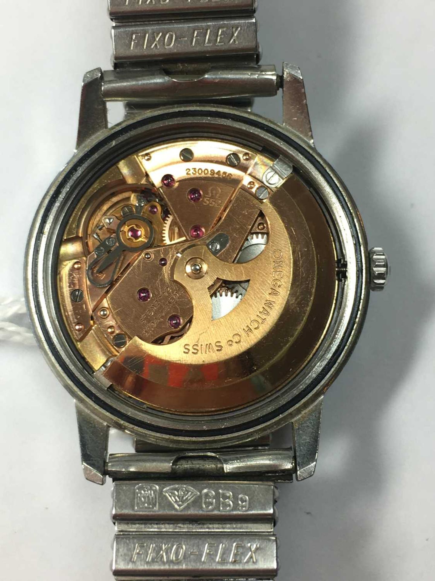 A gentlemen's stainless steel Omega 'Seamaster' automatic bracelet watch, c.1966 - Bild 3 aus 4