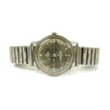 A gentlemen's stainless steel Omega 'Seamaster' automatic bracelet watch, c.1966