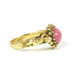 A Continental Renaissance Revival gold ring in the style of Jules Wièse,