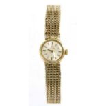 A ladies' 9ct gold Omega mechanical bracelet watch, c.1970,