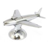 A Dunhill 'Sabre' jet plane table lighter,