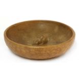A Robert 'Mouseman' Thompson oak fruit bowl,