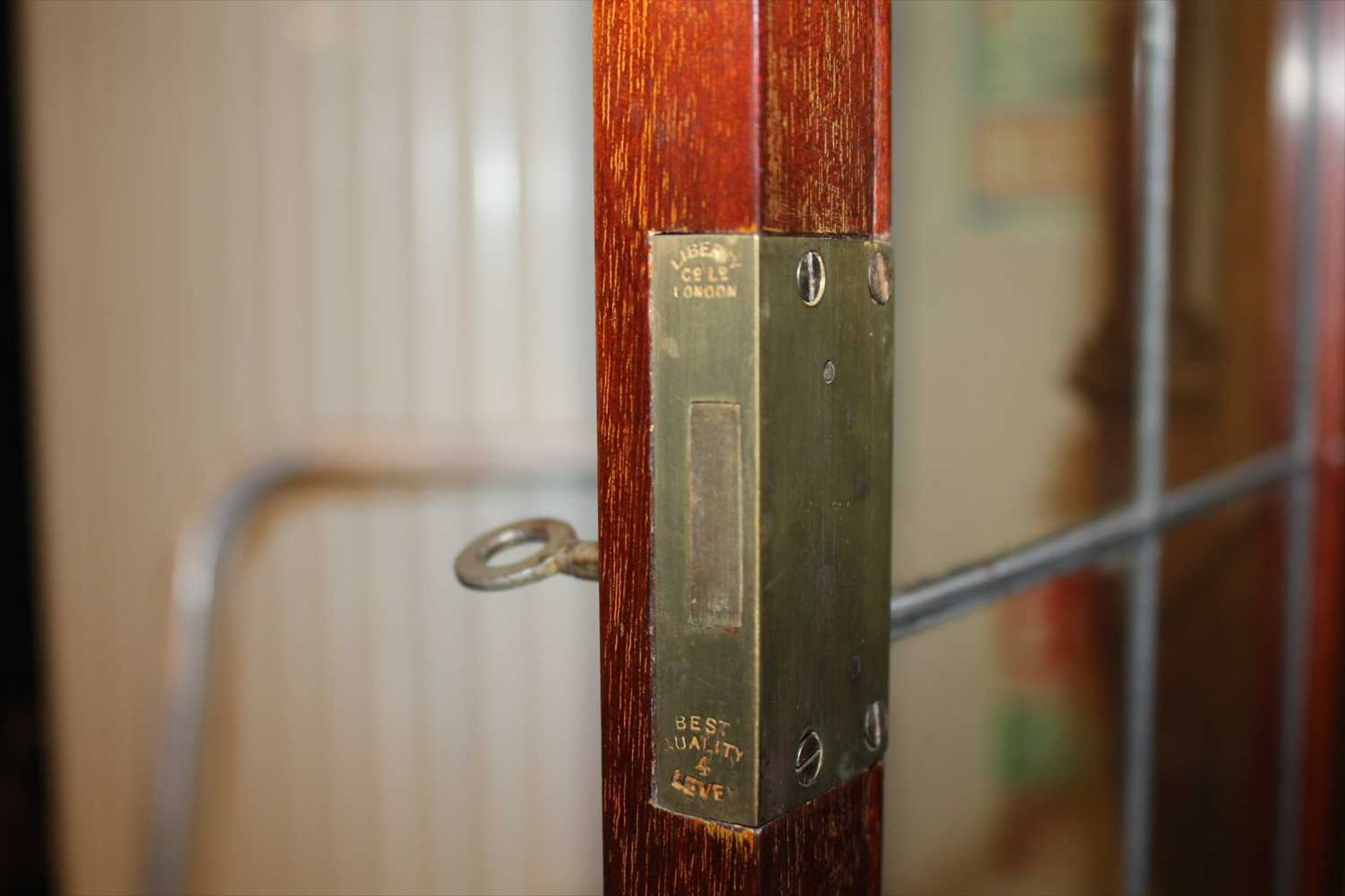 A Liberty mahogany display cabinet, - Image 7 of 11