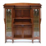 A Liberty mahogany display cabinet,