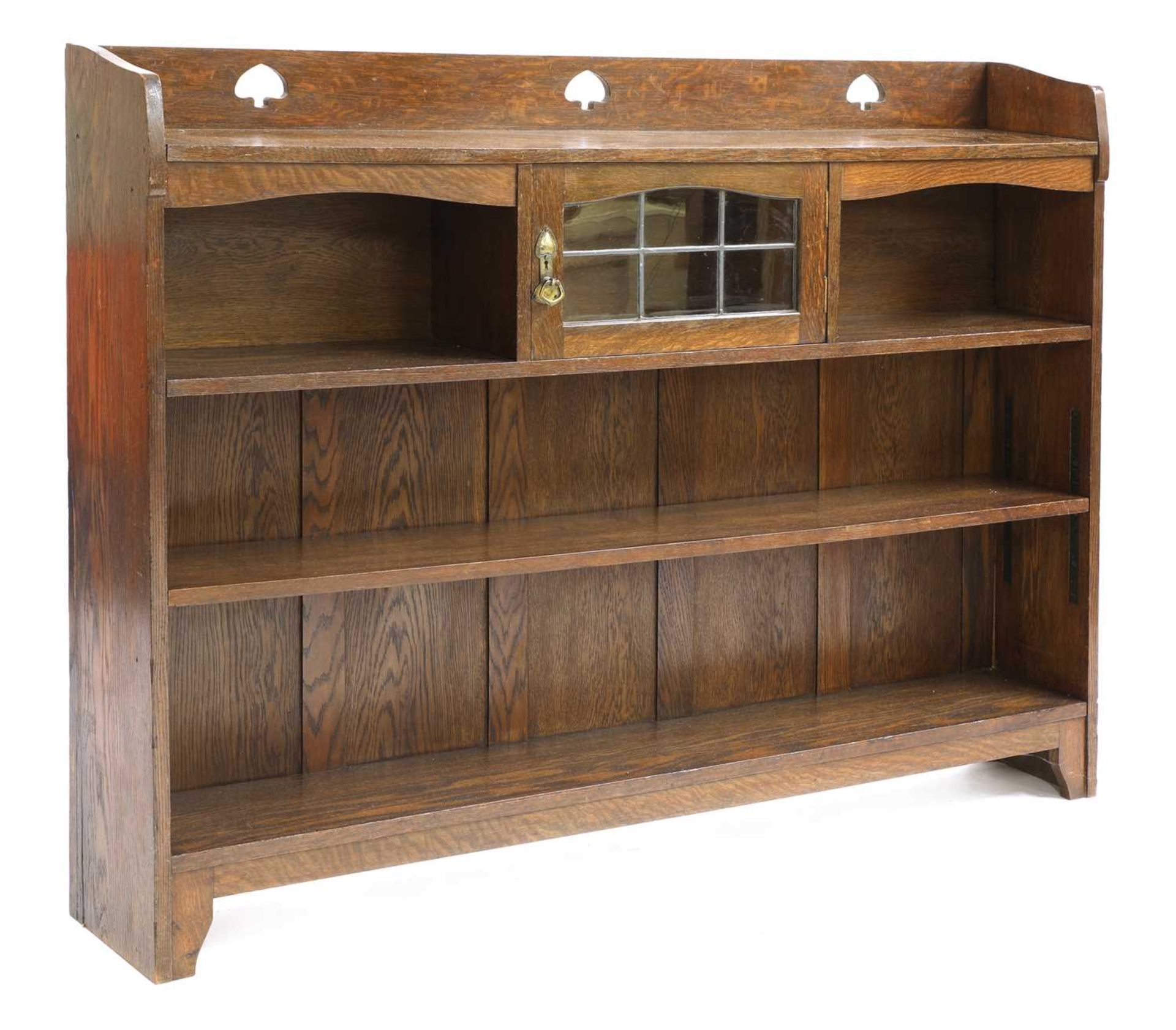 An Arts and Crafts Liberty & Co. oak bookcase,