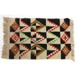 A geometric rug,