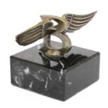 A Bentley winged 'B' 3 litre car mascot,