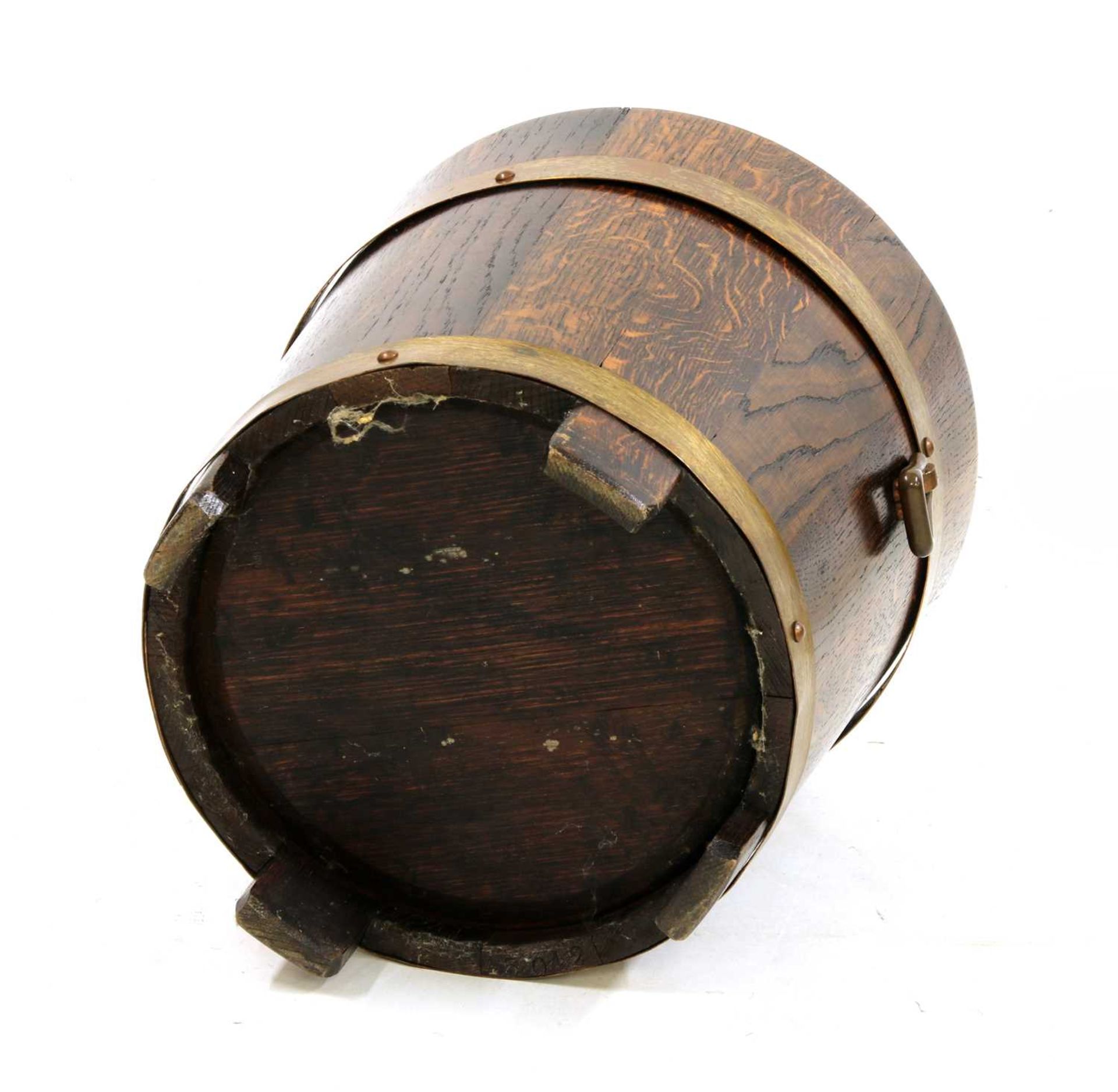 An oak and copper coal bucket, - Image 2 of 3