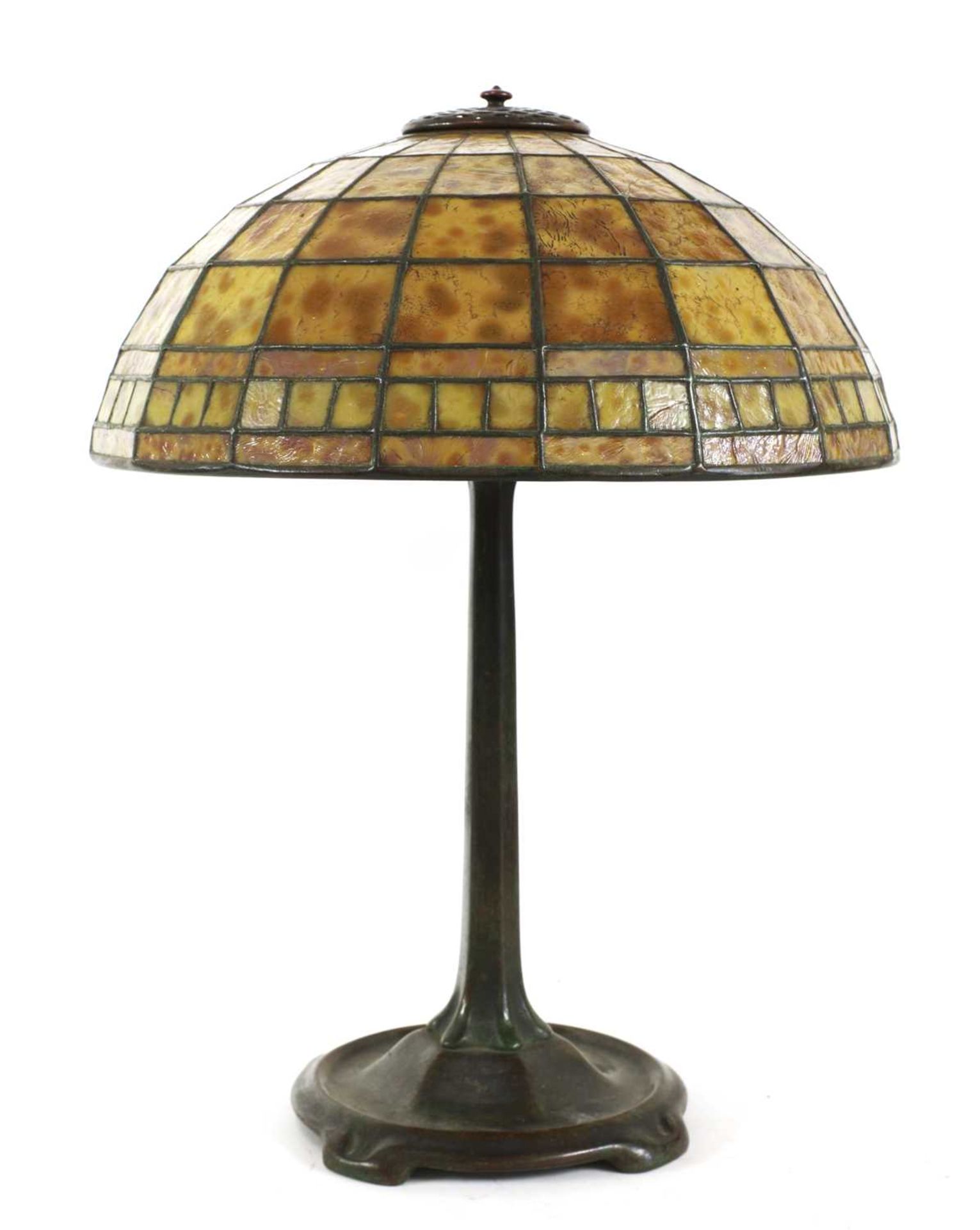 A Tiffany Studios' table lamp, - Bild 8 aus 11