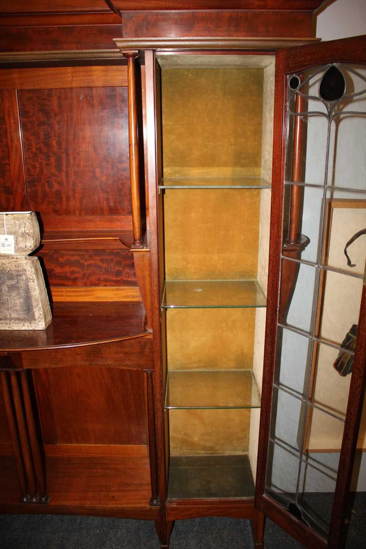 A Liberty mahogany display cabinet, - Image 10 of 11