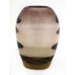 A Kosta Boda glass vase,