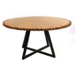 A contemporary table,