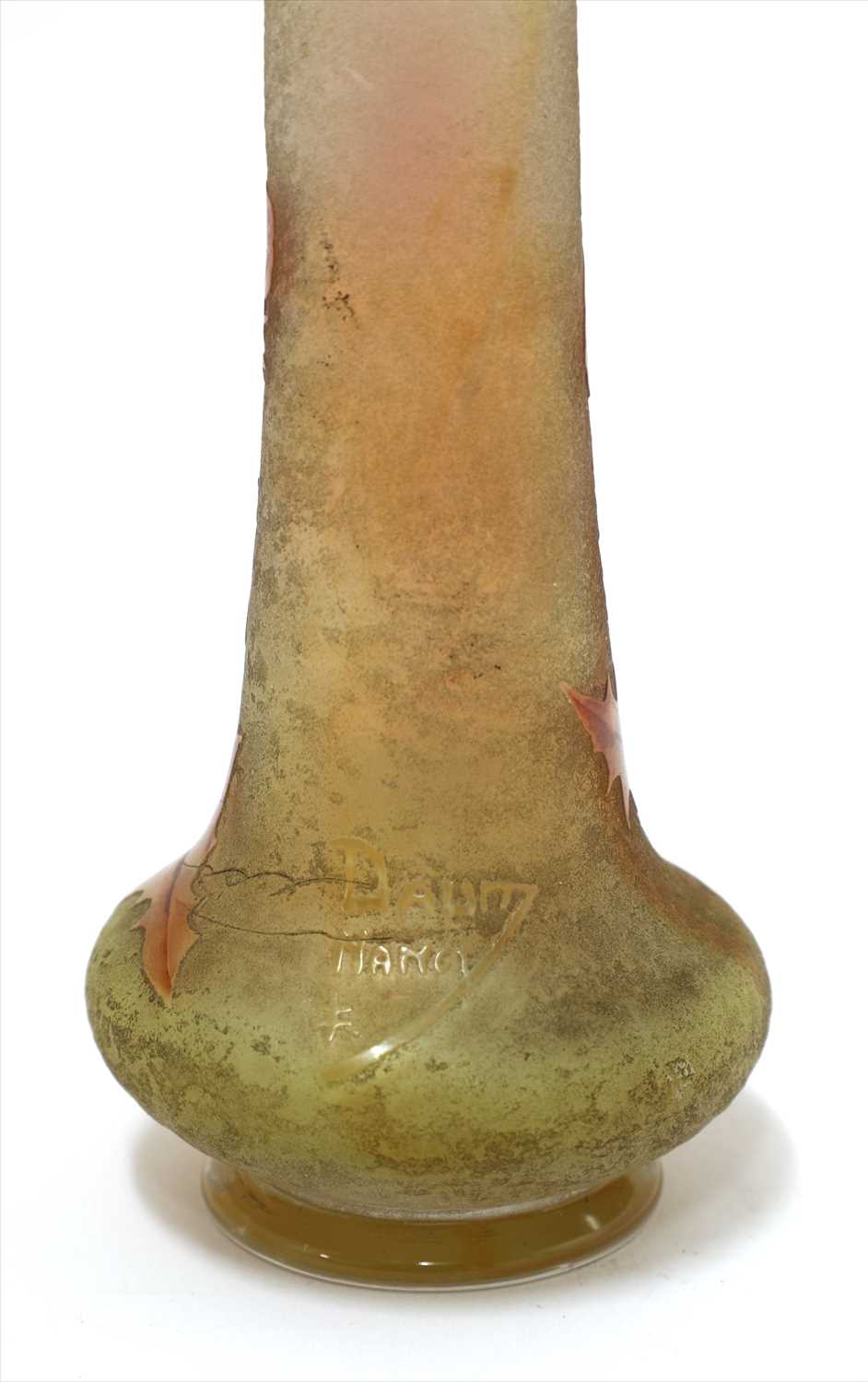 A Daum miniature cameo glass vase, - Image 2 of 7