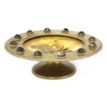 A brass tazza,