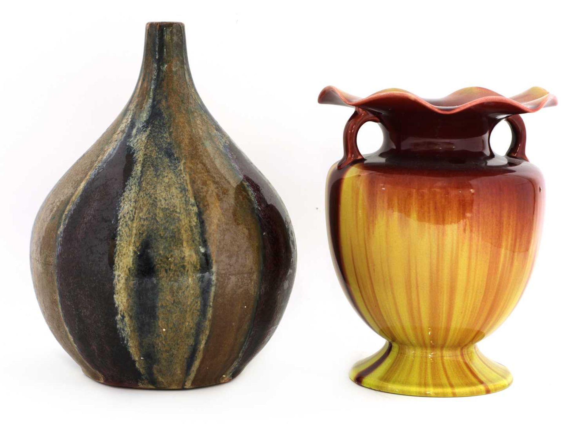 A Linthorpe pottery vase, - Bild 3 aus 6
