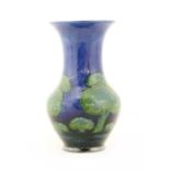 A Moorcroft 'Moonlit Blue' baluster vase,