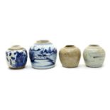 A collection of four Chinese jars,