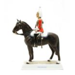 A Goebel model of the Trooper of The Life Guards in Mounted Review Order