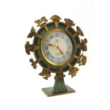 An 'IDOX' Israel Watch Co. Art Deco alarm clock,