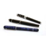 Cartier and Dunhill fountain pens,