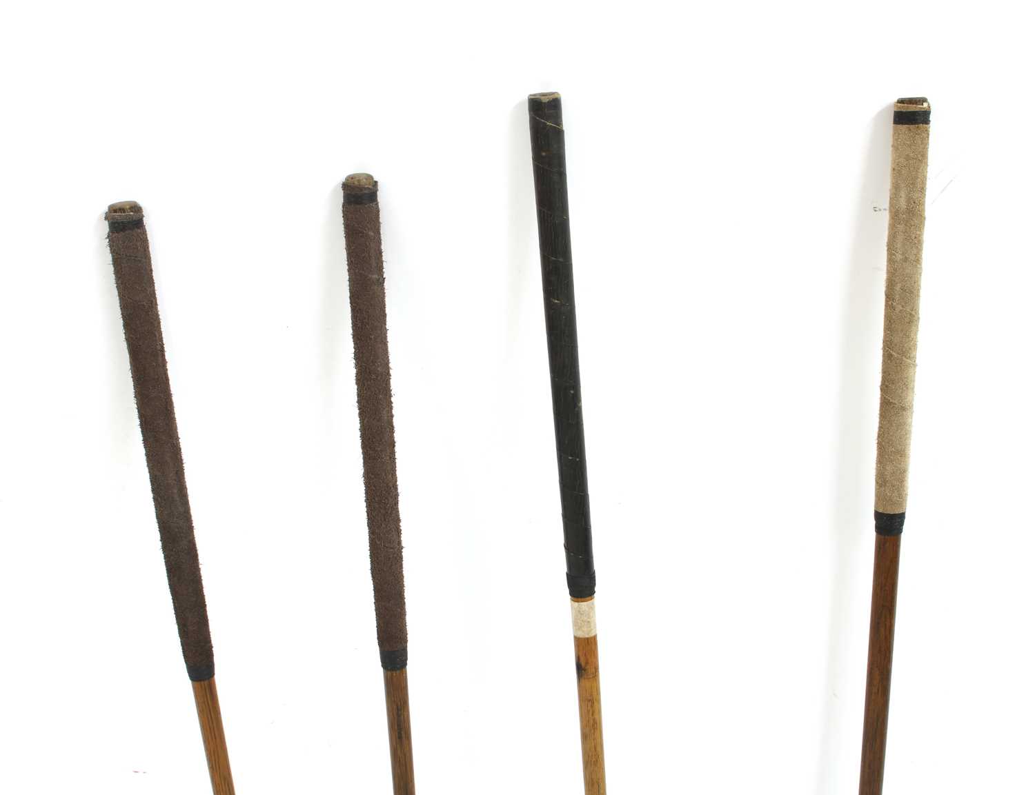 A mixed collection of four vintage hickory shafted golf clubs, - Image 2 of 3