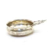 An Edward VII silver porringer,